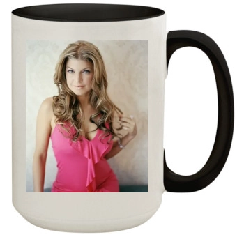 Fergie 15oz Colored Inner & Handle Mug