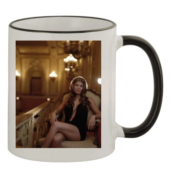 Fergie 11oz Colored Rim & Handle Mug