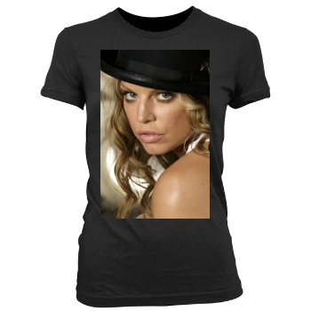 Fergie Women's Junior Cut Crewneck T-Shirt