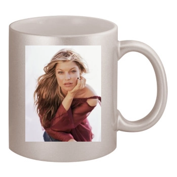 Fergie 11oz Metallic Silver Mug