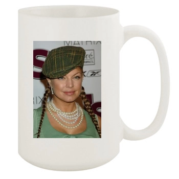 Fergie 15oz White Mug