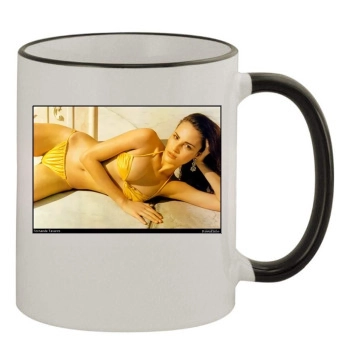 Fernanda Tavares 11oz Colored Rim & Handle Mug