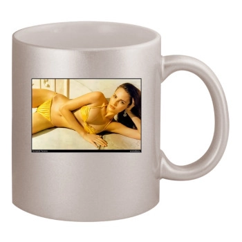 Fernanda Tavares 11oz Metallic Silver Mug