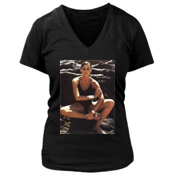 Fernanda Tavares Women's Deep V-Neck TShirt