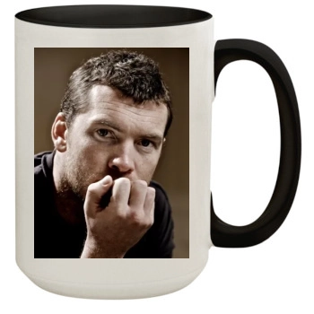 Sam Worthington 15oz Colored Inner & Handle Mug