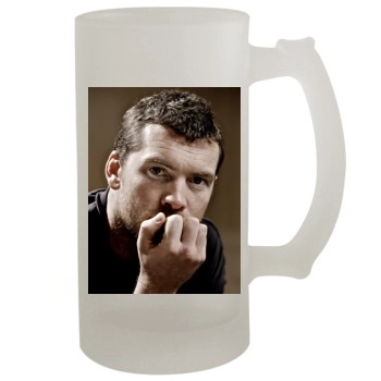 Sam Worthington 16oz Frosted Beer Stein