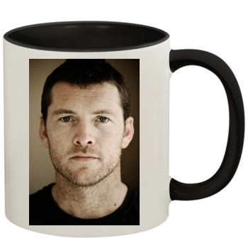 Sam Worthington 11oz Colored Inner & Handle Mug