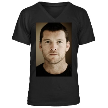 Sam Worthington Men's V-Neck T-Shirt