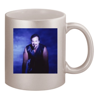 Tom Arnold 11oz Metallic Silver Mug