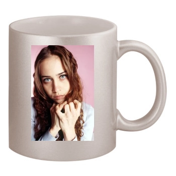 Fiona Apple 11oz Metallic Silver Mug