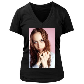 Fiona Apple Women's Deep V-Neck TShirt