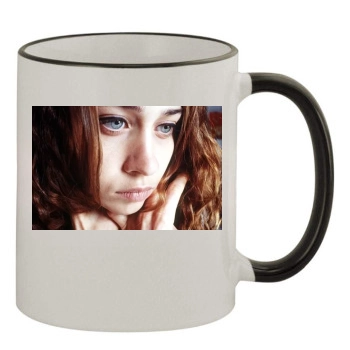 Fiona Apple 11oz Colored Rim & Handle Mug