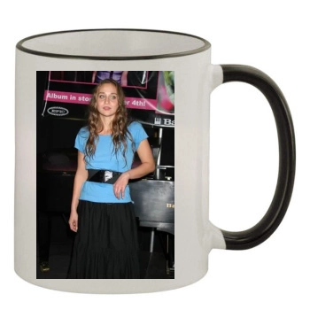 Fiona Apple 11oz Colored Rim & Handle Mug