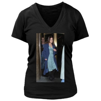 Fiona Apple Women's Deep V-Neck TShirt