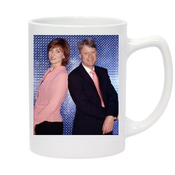 Fiona Bruce 14oz White Statesman Mug