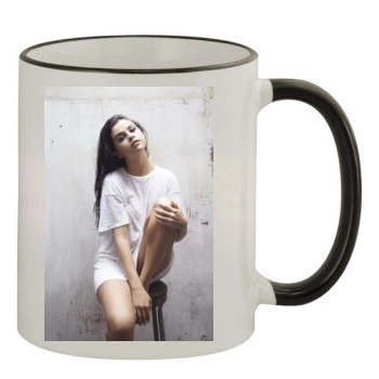 Selena Gomez 11oz Colored Rim & Handle Mug