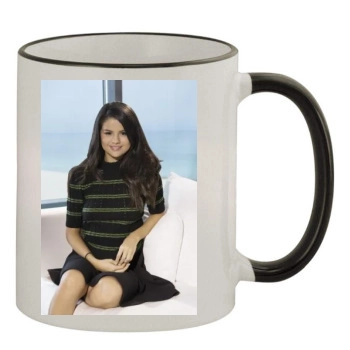 Selena Gomez 11oz Colored Rim & Handle Mug