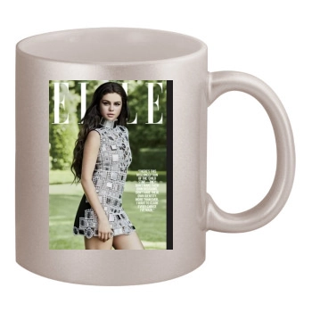 Selena Gomez 11oz Metallic Silver Mug