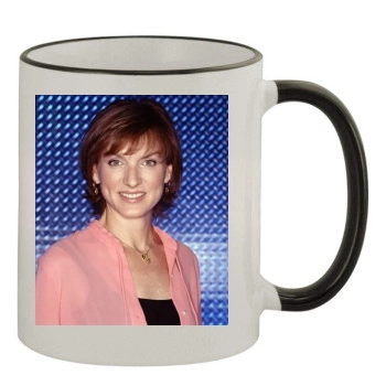 Fiona Bruce 11oz Colored Rim & Handle Mug