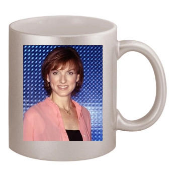 Fiona Bruce 11oz Metallic Silver Mug