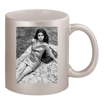 Selena Gomez 11oz Metallic Silver Mug