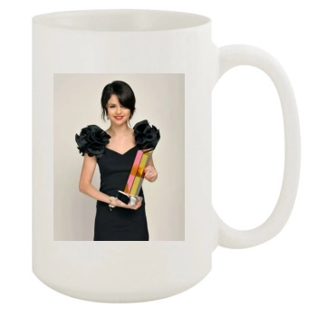 Selena Gomez 15oz White Mug