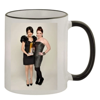 Selena Gomez 11oz Colored Rim & Handle Mug