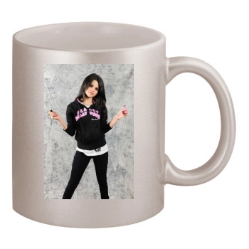 Selena Gomez 11oz Metallic Silver Mug