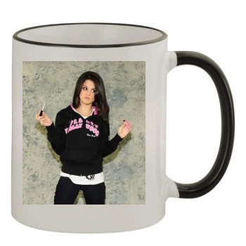 Selena Gomez 11oz Colored Rim & Handle Mug