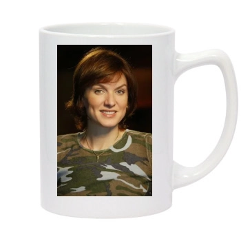 Fiona Bruce 14oz White Statesman Mug