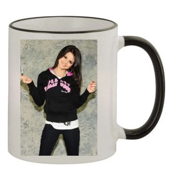 Selena Gomez 11oz Colored Rim & Handle Mug