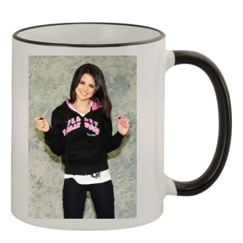 Selena Gomez 11oz Colored Rim & Handle Mug