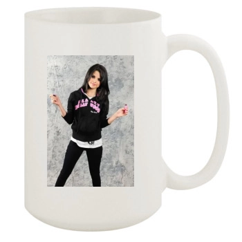 Selena Gomez 15oz White Mug