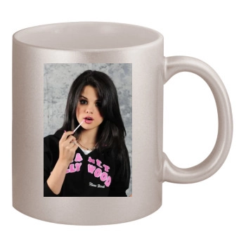 Selena Gomez 11oz Metallic Silver Mug