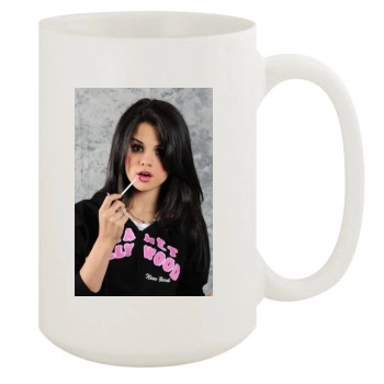 Selena Gomez 15oz White Mug