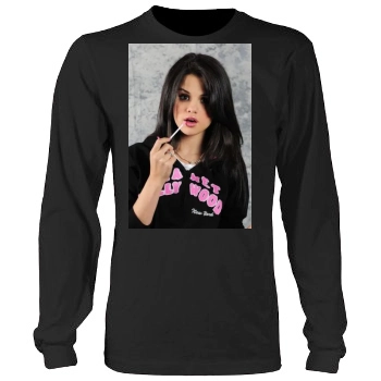 Selena Gomez Men's Heavy Long Sleeve TShirt