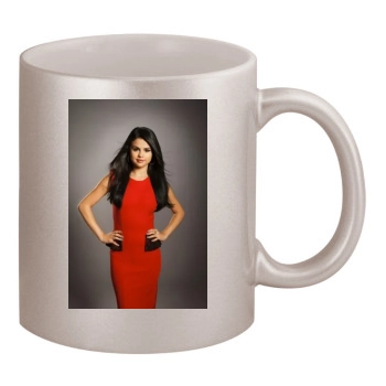 Selena Gomez 11oz Metallic Silver Mug