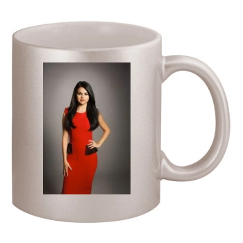 Selena Gomez 11oz Metallic Silver Mug