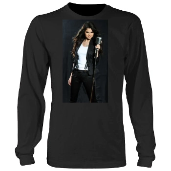 Selena Gomez Men's Heavy Long Sleeve TShirt