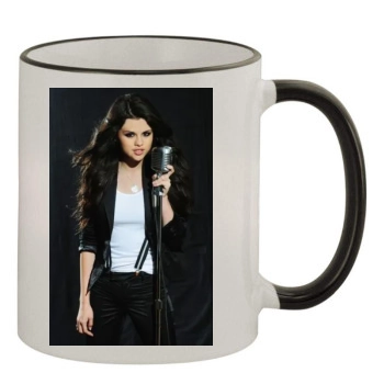 Selena Gomez 11oz Colored Rim & Handle Mug