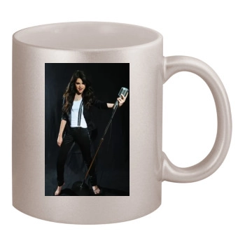 Selena Gomez 11oz Metallic Silver Mug