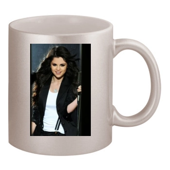 Selena Gomez 11oz Metallic Silver Mug