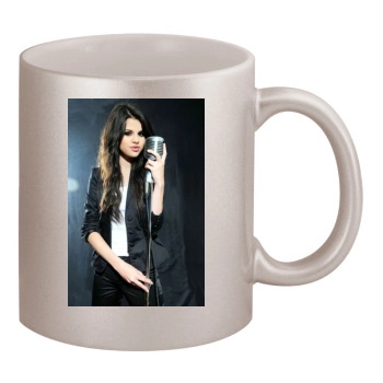 Selena Gomez 11oz Metallic Silver Mug