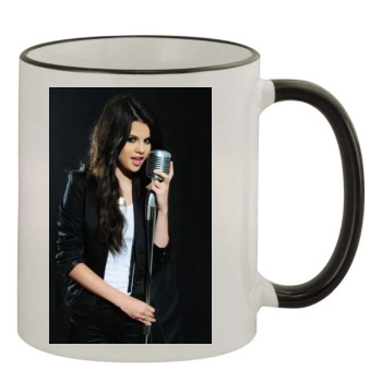 Selena Gomez 11oz Colored Rim & Handle Mug