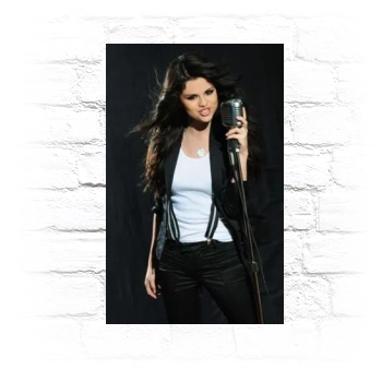 Selena Gomez Metal Wall Art