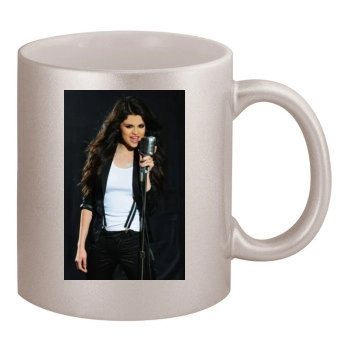 Selena Gomez 11oz Metallic Silver Mug