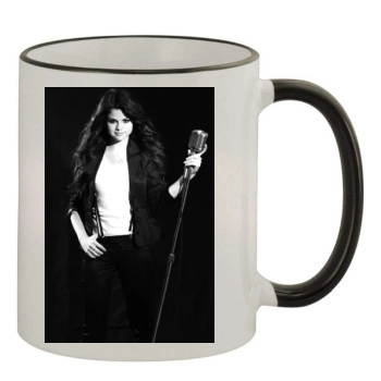 Selena Gomez 11oz Colored Rim & Handle Mug