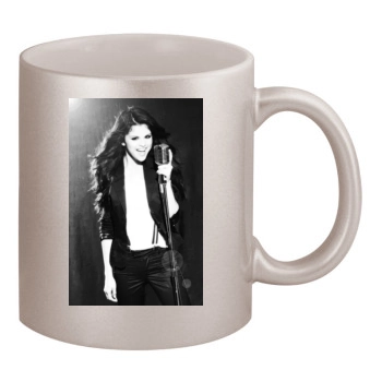 Selena Gomez 11oz Metallic Silver Mug