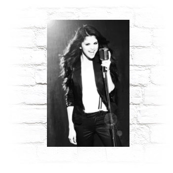 Selena Gomez Metal Wall Art