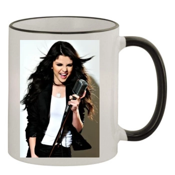 Selena Gomez 11oz Colored Rim & Handle Mug